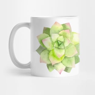 Green Flower Mug